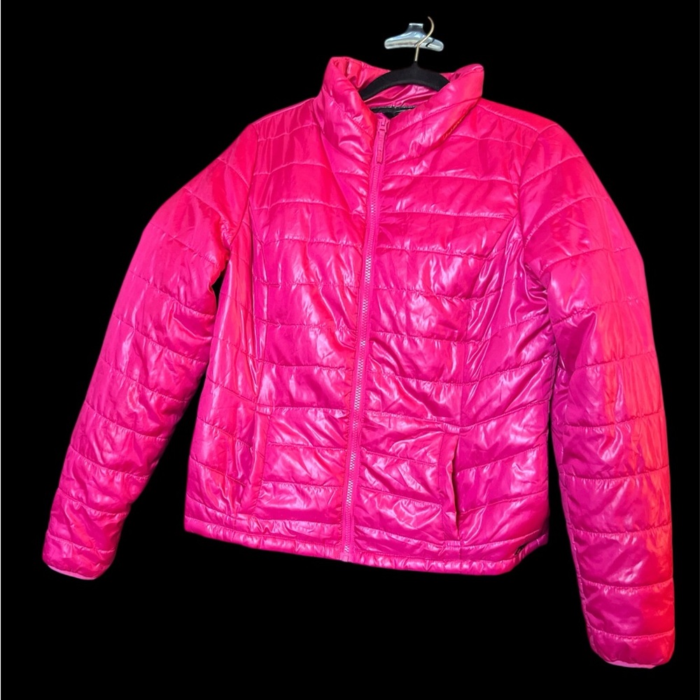 Aeropostale Pink Puffer Jacket Quilted Design size large